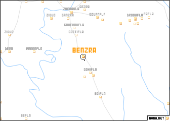 map of Benzra