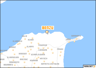 map of Benzú