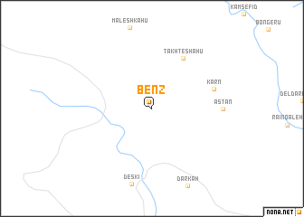 map of Benz