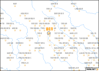 map of Ben