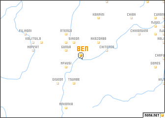 map of Ben