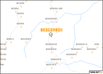 map of Beogombo II