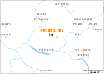 map of Beombilahy