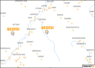 map of Beorai