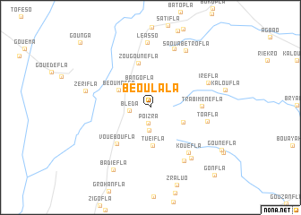 map of Béoulala