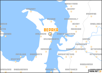 map of Bepaka