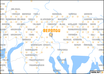 map of Bepandu