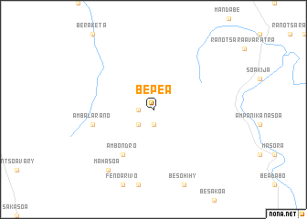 map of Bepea