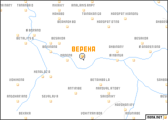 map of Bepeha