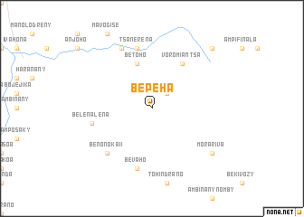 map of Bepeha
