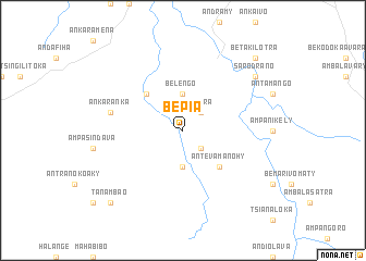 map of Bepia