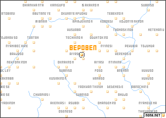 map of Bepoben