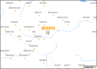 map of Bepong