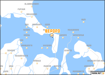 map of Beporo