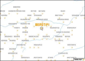 map of Bepotifi