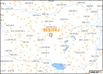 map of Beqiraj