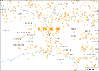 map of Berabovina