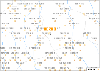 map of Berab