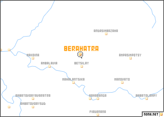 map of Berahatra