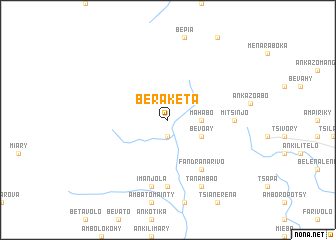 map of Beraketa