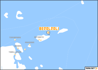map of Beralrali