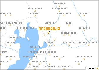 map of Beramanja