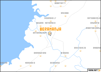 map of Beramanja