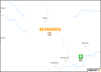 map of Berambang