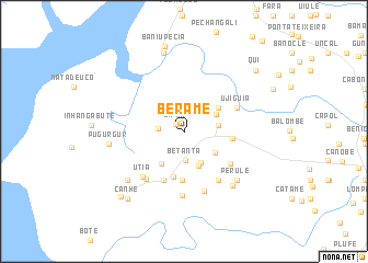 map of Berame