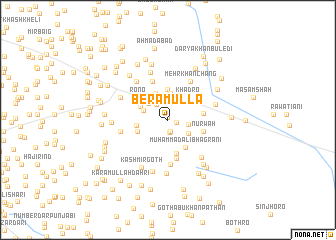 map of Bera Mulla