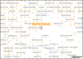 map of Berannawa