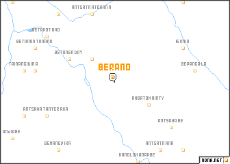map of Berano