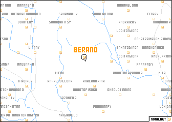 map of Berano