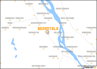 map of Berantala