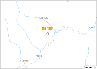 map of Berapi