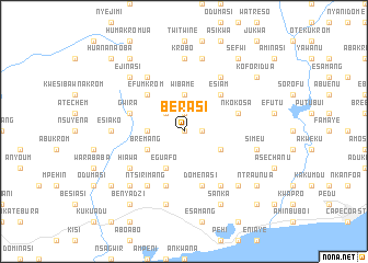 map of Berasi