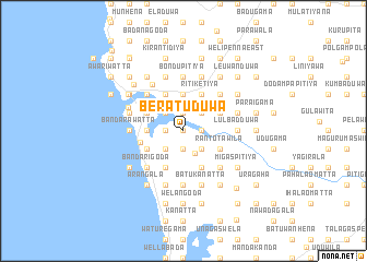map of Beratuduwa