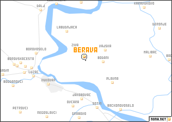 map of Berava