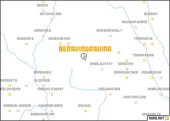 map of Beravindravina