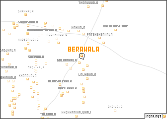 map of Berāwāla