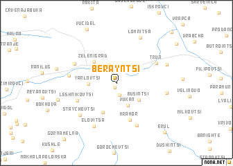 map of Berayntsi