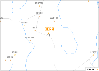 map of Bera