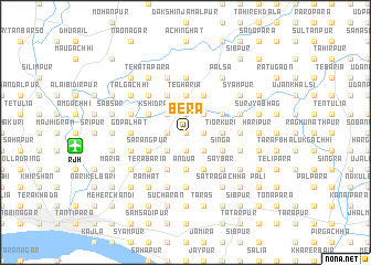 map of Bera