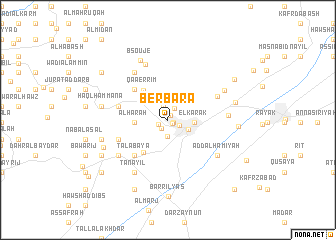 map of Berbâra