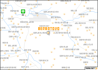 map of Berbatovo