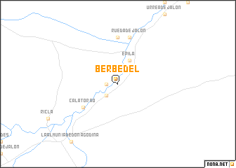 map of Berbedel