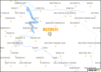 map of Berbeki