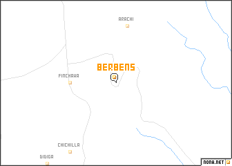 map of Berbens