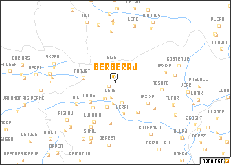 map of Berberaj