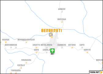 map of Berbérati